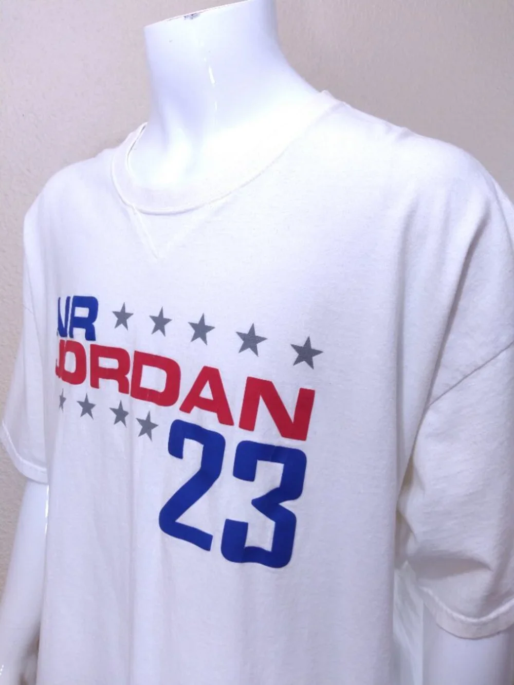 AIR JORDAN Vintage T Shirt 3XL MULTICOLOR Graphic Tee XXXL Classic NIKE Stars 23